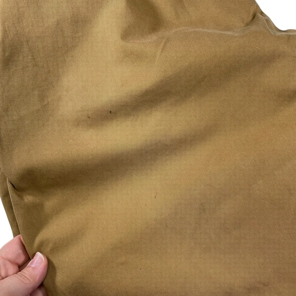 Polo Ralph‎ Lauren 40/32 Tan Hammond Pant Pleated Cuffed Chino Preppy Old Money